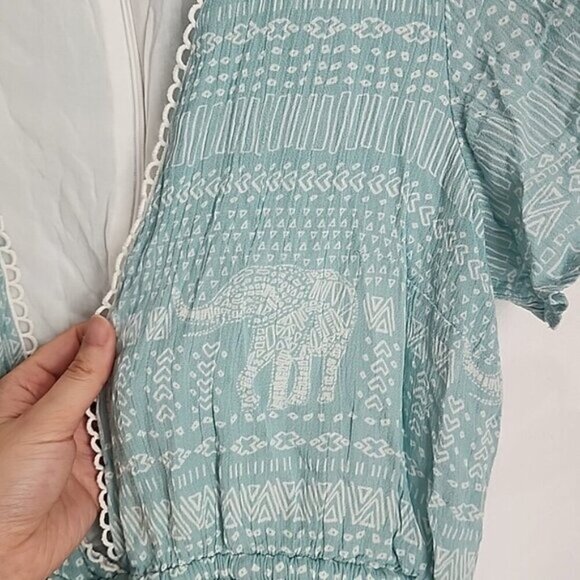 Getaway Drawstring Romper Playsuit MINKPINK b38 - Picture 9 of 16